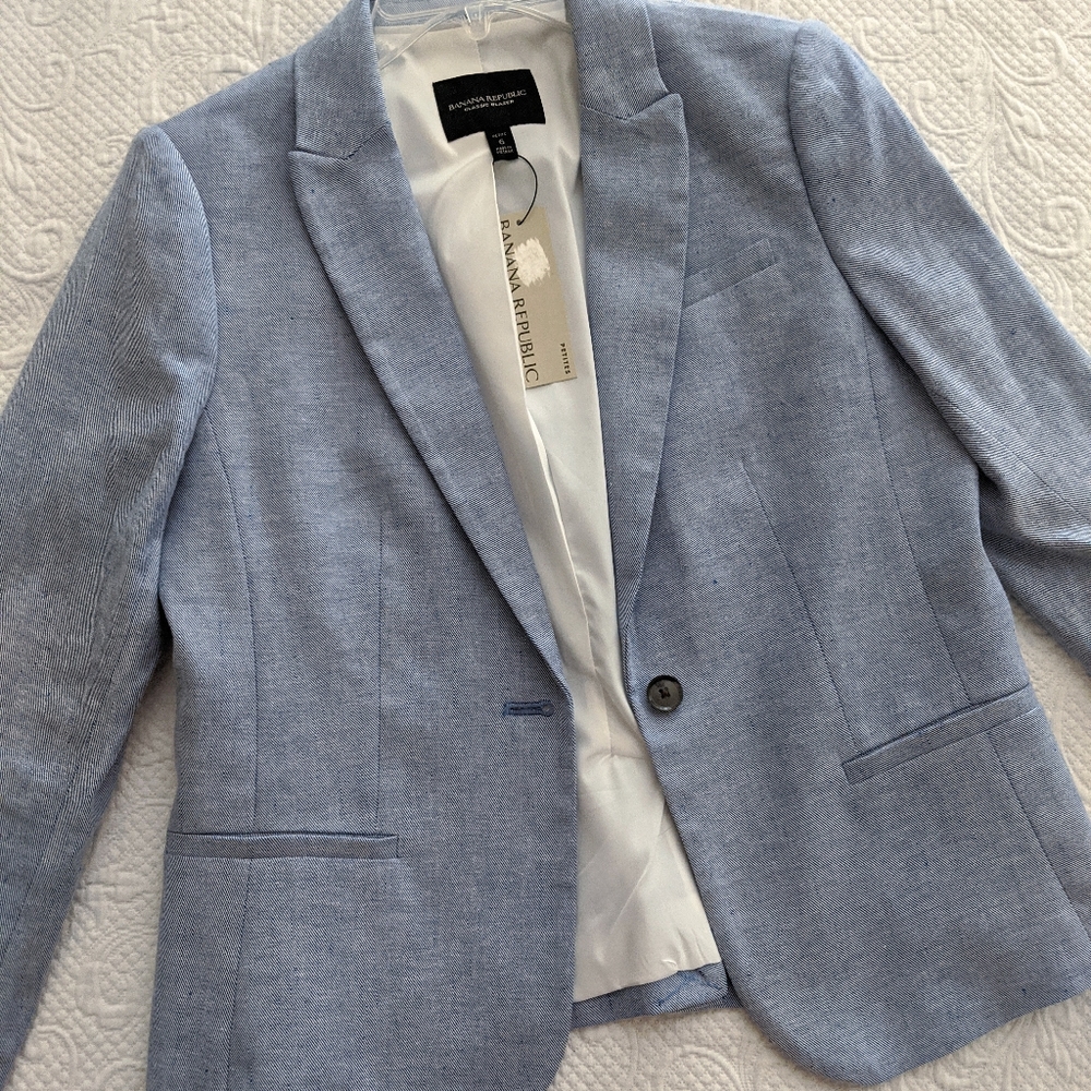 Banana Republic blazer - light blue